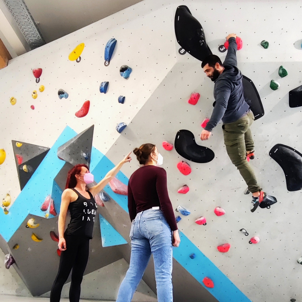 Stay safe - sicher und harmonisch bouldern in der Boulderwelt München Süd