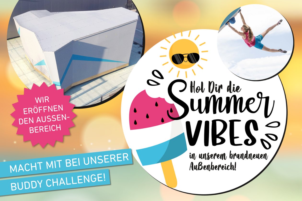 Buddy Challenge zur Eröffnung unseres Außenblocks