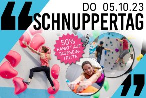 Schnuppertag Banner
