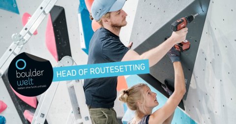 We are looking for a Head of Routesetting! Apply now!