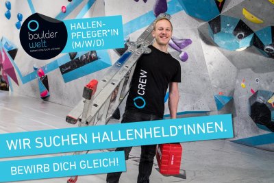 Wir suchen Unterstützung in der Hallenpflege (m/w/d)! Bewirb Dich jetzt!