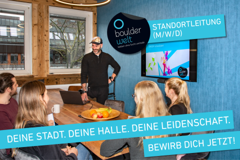 Standortleitung unserer Boulderhalle gesucht!