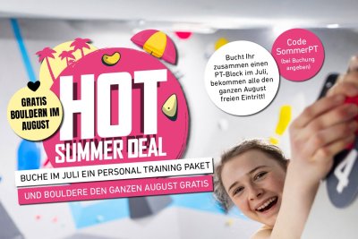 Gratis Monatskarte beim Buchung eines Personal Training Blocks