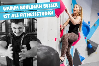 Du suchst nach einer sportlichen Alternative zum Fitnessstudio? Entdecke jetzt, warum Bouldern mehr Abwechslung, Spaß und Motivation bringt!